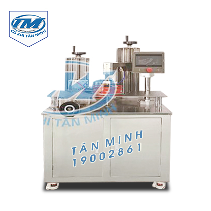 Máy dán băng dính miệng hộp bánh trung thu